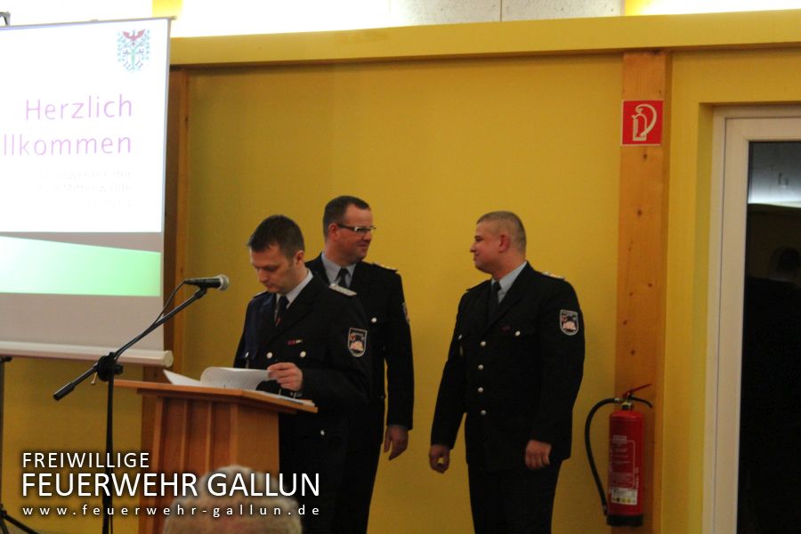 Erste gemeinsame Jahreshaupt&shy;versammlung der FF Stadt Mittenwalde